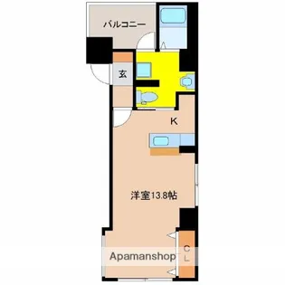 フェリス本町通り【2階】の間取り