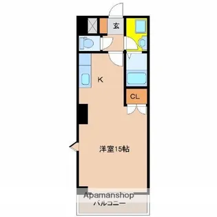 シャンテ恒久【2階】の間取り