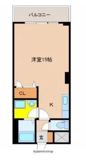 シャンテ城ヶ崎【7階】の間取り