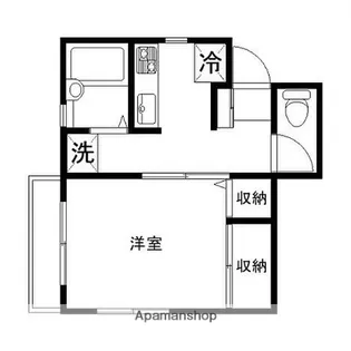 コンフォート宮崎【203号室】の間取り