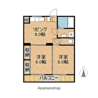 ゆとり90【303号室】の間取り