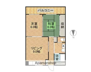 ゆとり98【405号室】の間取り