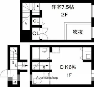 ステージドア【1階】の間取り