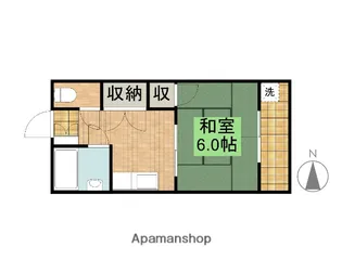 サザンウイング2番館【302号室】の間取り