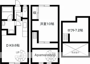 エレガンス江平東【C号室】の間取り