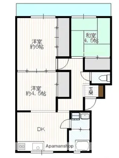3DKの間取り画像