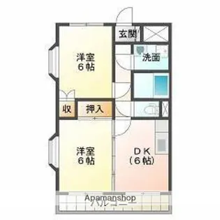 フレール大塚【1階】の間取り