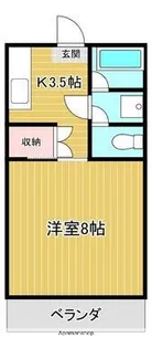 マンション永楽【109号室】の間取り