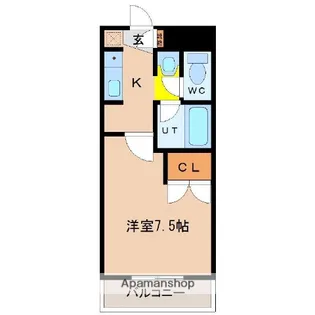 メモワール光陽【203号室】の間取り