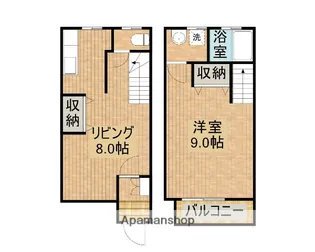 BEANS HOUSE【1階】の間取り