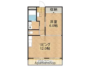 ストーンヒル加納【301号室】の間取り