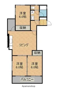 いとまんマンション【301号室】の間取り