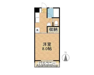 ハートランド【101号室】の間取り