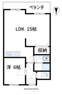 レジデンス霧島【303号室】の間取り