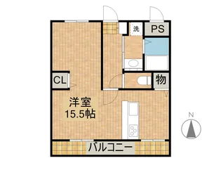 グランチェスタ【305号室】の間取り