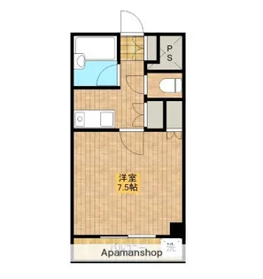 スカイコート宮崎Ⅱ【105号室】の間取り
