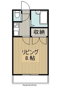 エクセルメゾン【111号室】の間取り