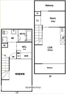 AKHA2【1階】の間取り