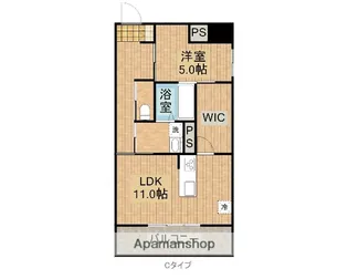 宮崎ミッドタウンツインタワーマハロ【403号室】の間取り