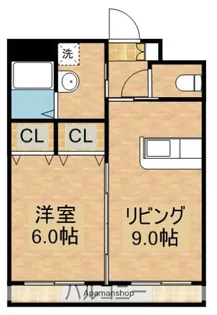 BLUE CIEL【3階】の間取り