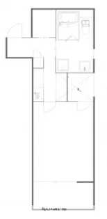 AKH【401号室】の間取り