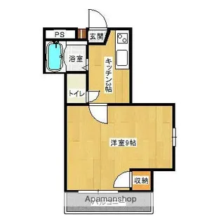 コスタ清武【501号室】の間取り