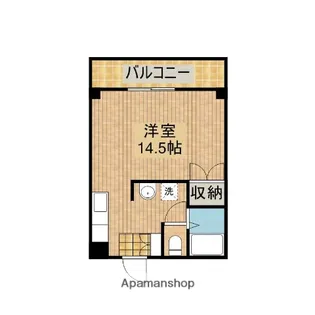 SI鶴島【202号室】の間取り