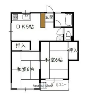 メゾン東大和【3階】の間取り