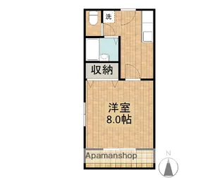 アニーコート【202号室】の間取り