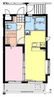 ハーバーイースト【2階】の間取り