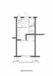 アミリアコート【4階】の間取り