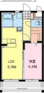 ラフレシール【2階】の間取り