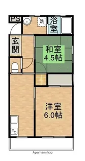 高橋マンション【301号室】の間取り