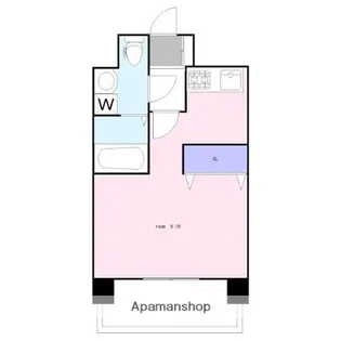 KO OLINA SHIOMI【6階】の間取り