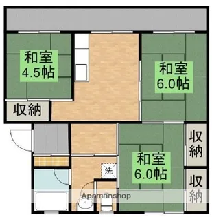 ひなたハイツ【305号室】の間取り