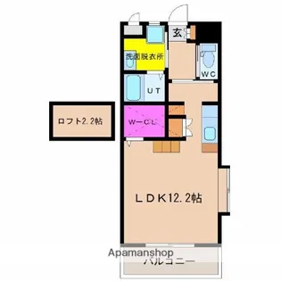 オリノ【4階】の間取り