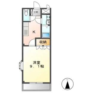 T.PROMENADE【2階】の間取り
