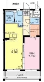 ユーミーなでしこⅡ【2階】の間取り