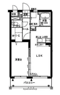 プランドールフジ【4階】の間取り