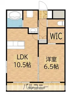 ロイヤル・グリーン・瀬頭【501号室】の間取り
