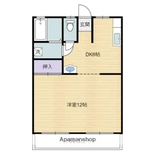 RINOBIRTH7【102号室】の間取り