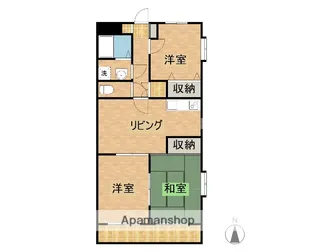 ユーミーハイツ【401号室】の間取り