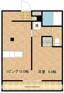 アルテブラン大橋【3階】の間取り
