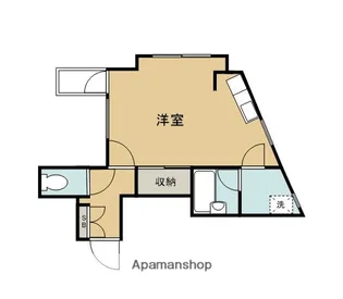 アトムズビル【303号室】の間取り