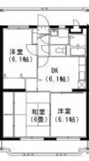 ユーミー青柳3号館【2階】の間取り