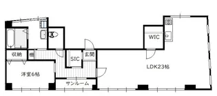 WINSHOME橘Ⅱ【301号室】の間取り