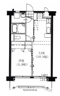 高鍋フェニックスMⅡ【4階】の間取り