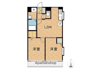 TSグランデ恒久中央【303号室】の間取り