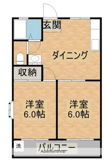 ヴィラ88【105号室】の間取り