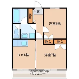 アリエッタ【3階】の間取り